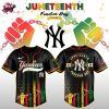 New York Yankees MLB X Juneteenth Freedom Day June 19th 2025 Baseball Jersey
