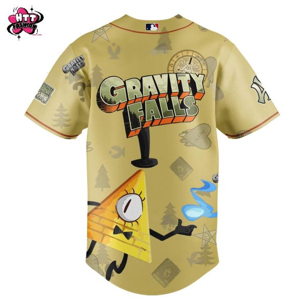 New York Yankees MLB x Gravity Falls 2025 Baseball Jersey