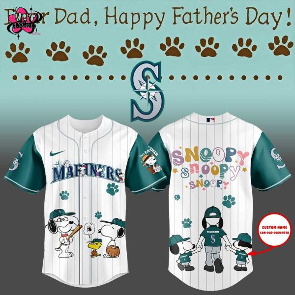 New York Yankees Snoopy Happy Father’s Day 2025 Baseball Jersey