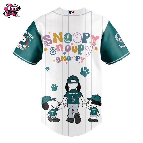New York Yankees Snoopy Happy Father’s Day 2025 Baseball Jersey