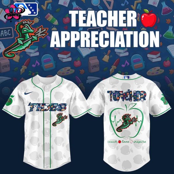 Norfolk Tides Teacher Appreciation Night 2025 Baseball Jersey