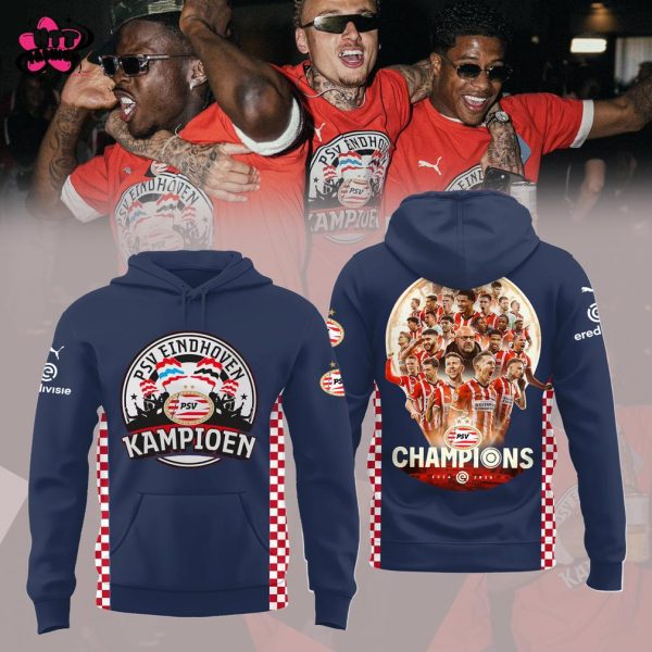 PSV Eindhoven F.C Eredivisie Cup Champions 2025 T-Shirt