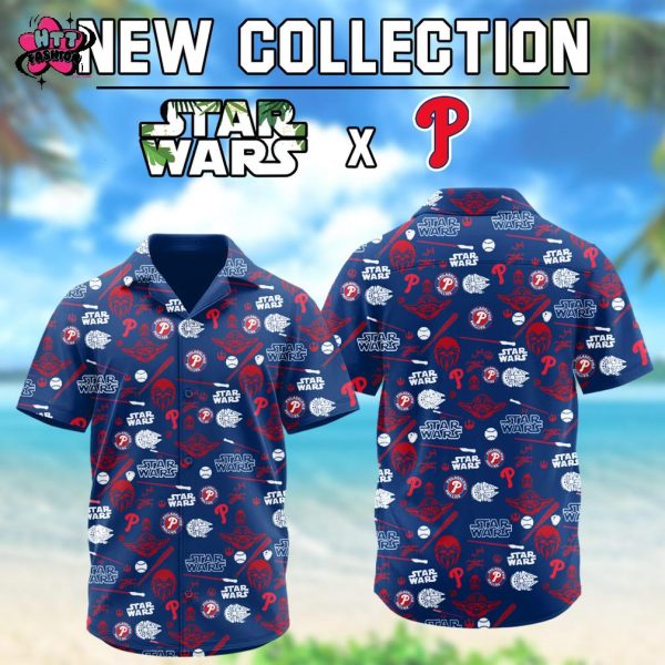 Philadelphia Phillies x Star Wars New Collection Summer 2025 Hawaiian Shirt