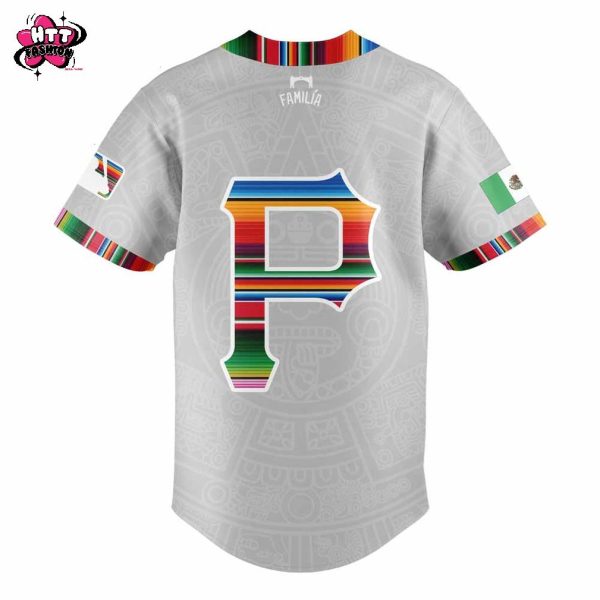 Pittsburgh Pirates Mexican Heritage Night 2025 Baseball Jersey