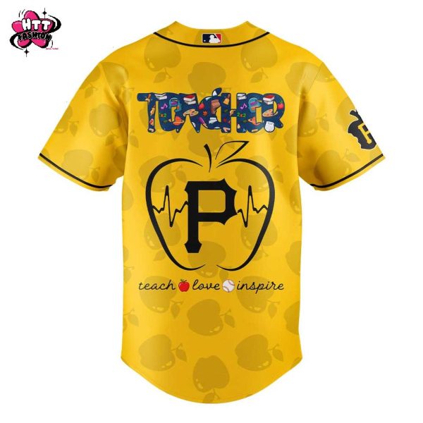 Pittsburgh Pirates TEACHER APPRECIATION NIGHT 2025 City Connect Baseball Jersey