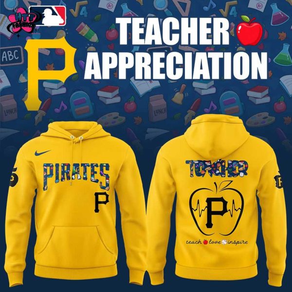 Pittsburgh Pirates TEACHER APPRECIATION NIGHT 2025 City Connect Hoodie