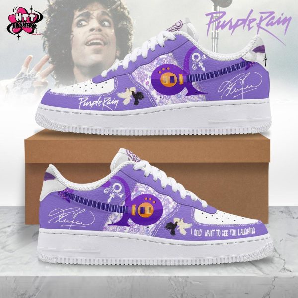 Purple Rain 2025 Air Force 1 Sneakers