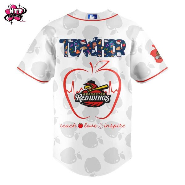 Rochester Red Wings Teacher Appreciation Night 2025 Baseball Jersey