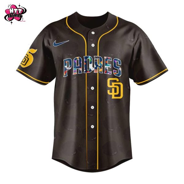 San Diego Padres Grateful Dead Night 60th Anniversary 2025 Baseball Jersey