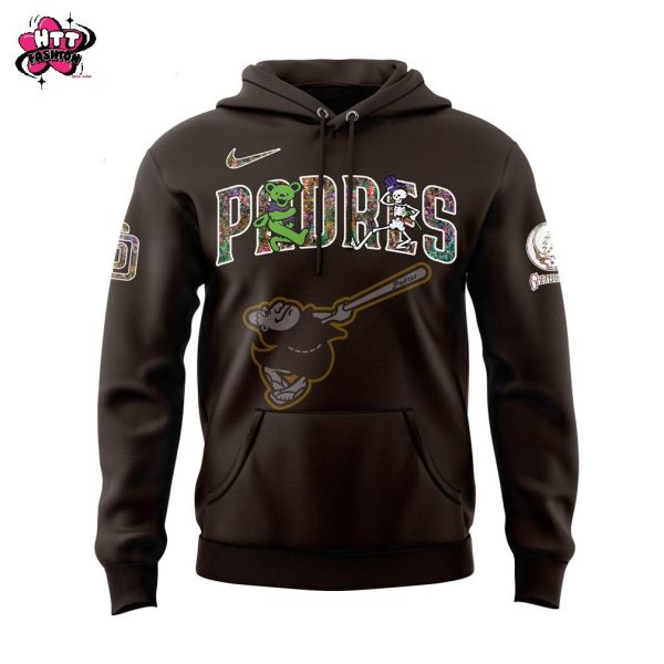 San Diego Padres Grateful Dead Night 60th Anniversary 2025 Hoodie