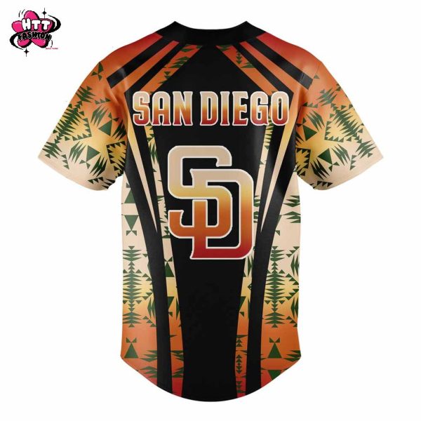 San Diego Padres Native American Heritage Night 2025 Baseball Jersey