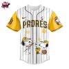 San Diego Padres Snoopy Happy Father's Day 2025 Baseball Jersey