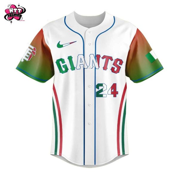 San Francisco Giants Italian Heritage Night 2025 Baseball Jersey
