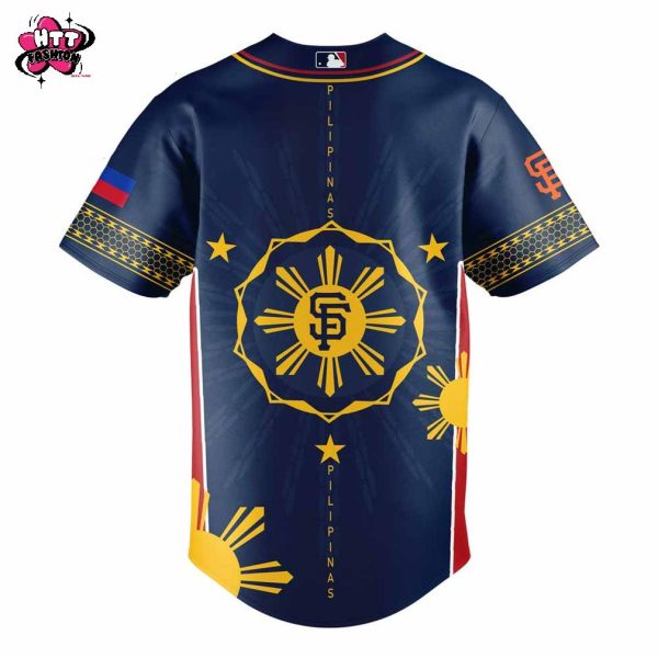 San Francisco Giants MLB Filipino Heritage Night 2025 Baseball Jersey