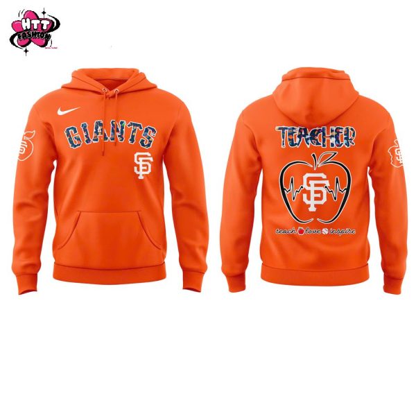 San Francisco Giants MLB Teacher Appreciation Night 2025 Special New Hoodie