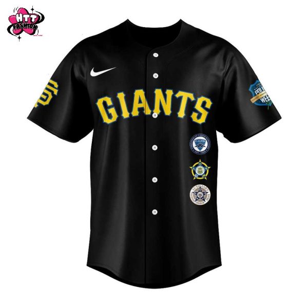 San Francisco Giants National Police Week Night 2025 Baseball Jersey