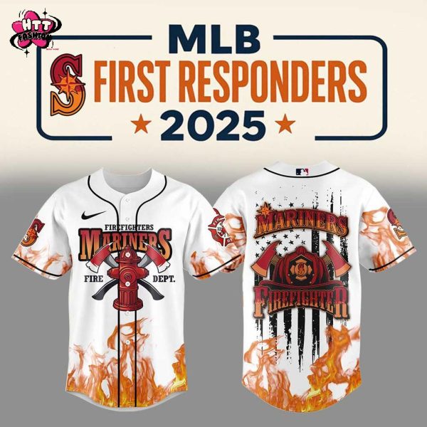 Seattle Mariners MLB First Responders Night 2025 Baseball Jersey
