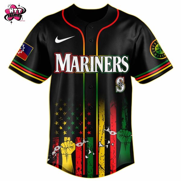 Seattle Mariners MLB X Juneteenth Freedom Day June 19th 2025 Baseball Jersey