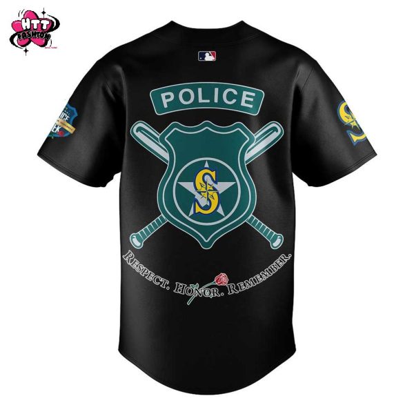 Seattle Mariners National Police Week Night 2025 Baseball Jersey