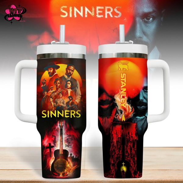 Sinners Dance With The Devil 2025 Stanley Tumbler 40oz
