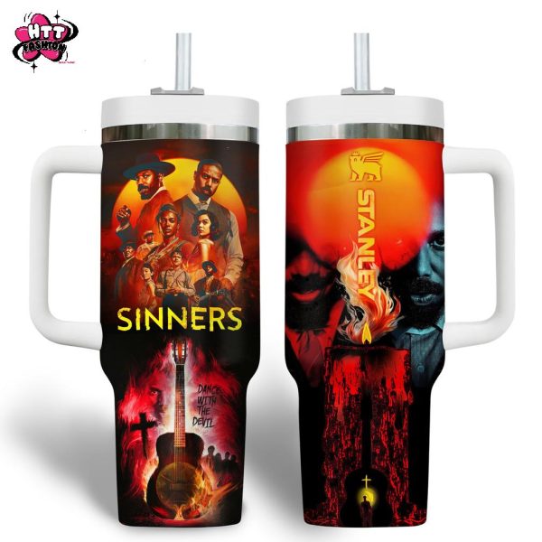 Sinners Dance With The Devil 2025 Stanley Tumbler 40oz