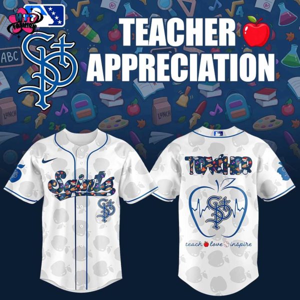 St. Paul Saints Teacher Appreciation Night 2025 Baseball Jersey