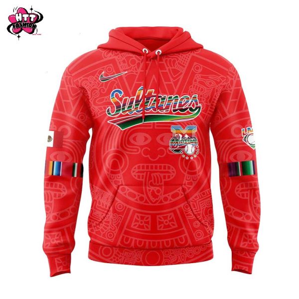 Sultanes de Monterrey Mexican Heritage Night 2025 Red Hoodie