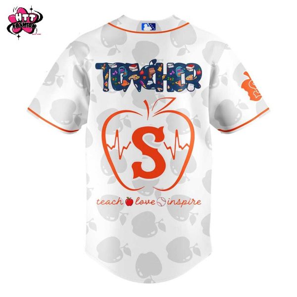 Syracuse Mets Teacher Appreciation Night 2025 Baseball Jersey