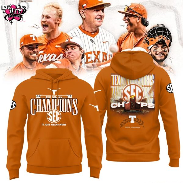 Texas Longhorns Baseball Regular Season Southeastern Conference Champions 2025 T-Shirt
