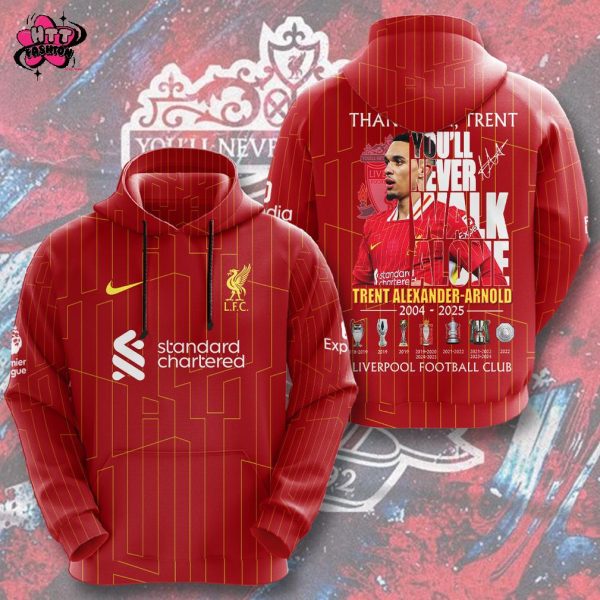 Thank You, Trent Alexander-Arnold 2004-2025 Liverpool Football Club T-Shirt