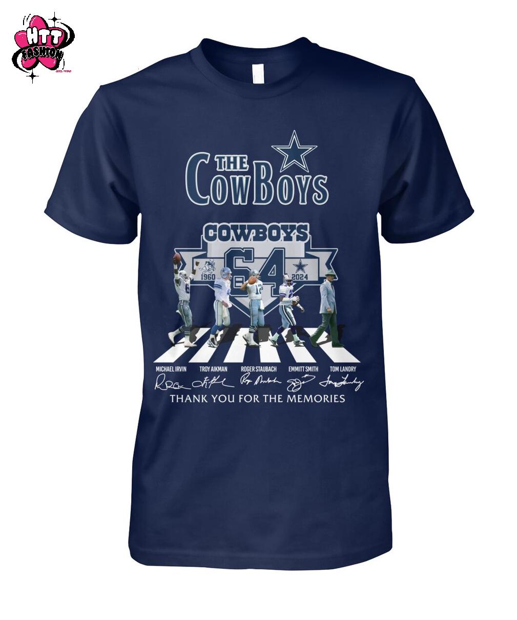 The Dallas Cowboys 1960-2024 Thank You For The Memories T-Shirt The Dallas Cowboys 1960-2024 Thank You For The Memories T-Shirt