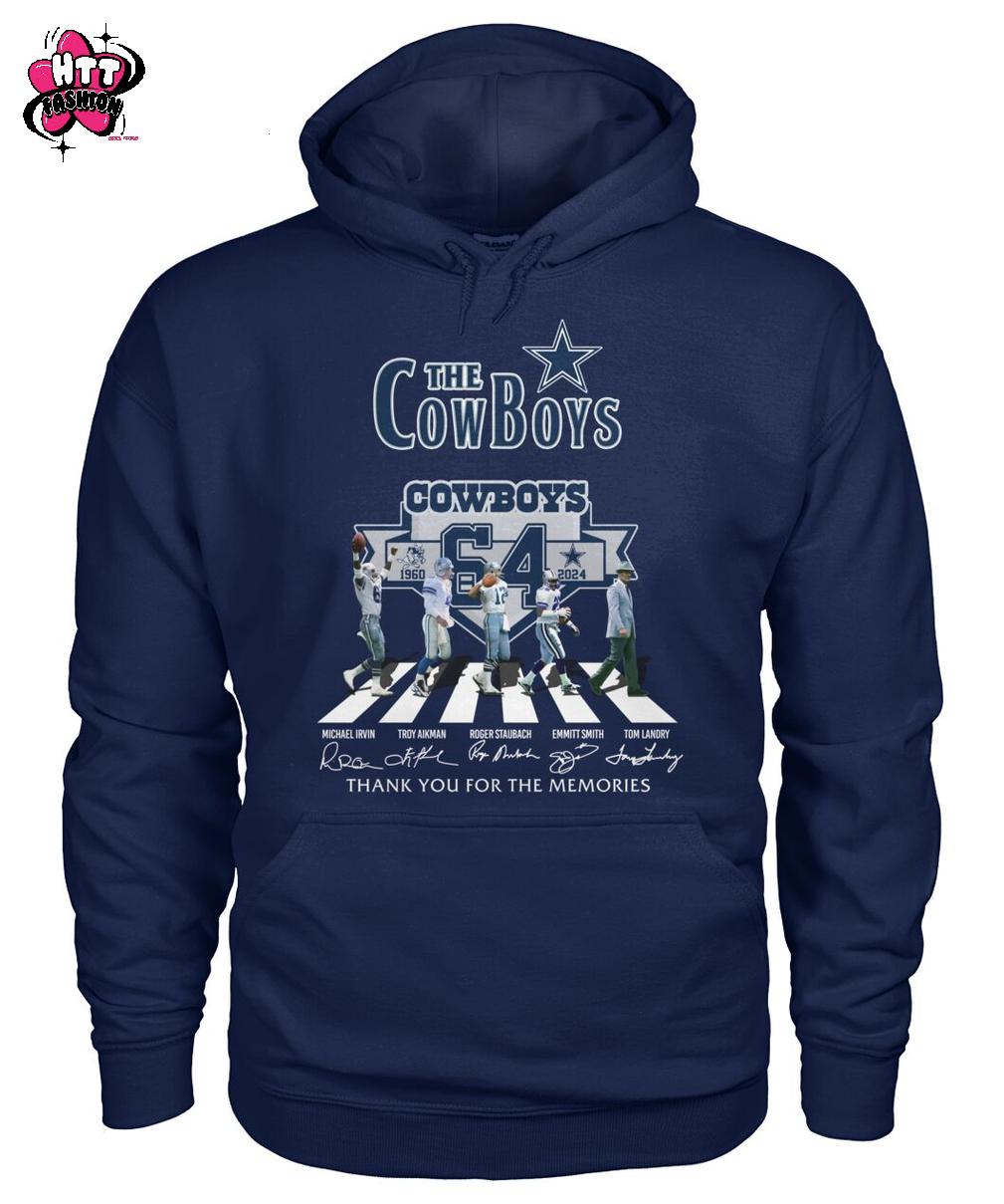 The Dallas Cowboys 1960-2024 Thank You For The Memories T-Shirt The Dallas Cowboys 1960-2024 Thank You For The Memories T-Shirt