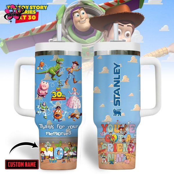 The To Story Series At 30th Anniversary Thank You For The Memories Stanley Tumbler 40oz