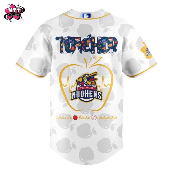 Toledo Mud Hens Teacher Appreciation Night 2025 Baseball Jersey