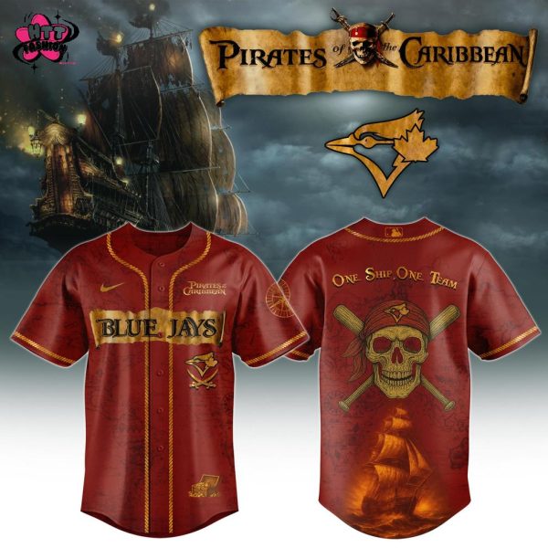 Toronto Blue Jays Pirates of the Caribbean 2025 Baseball Jersey
