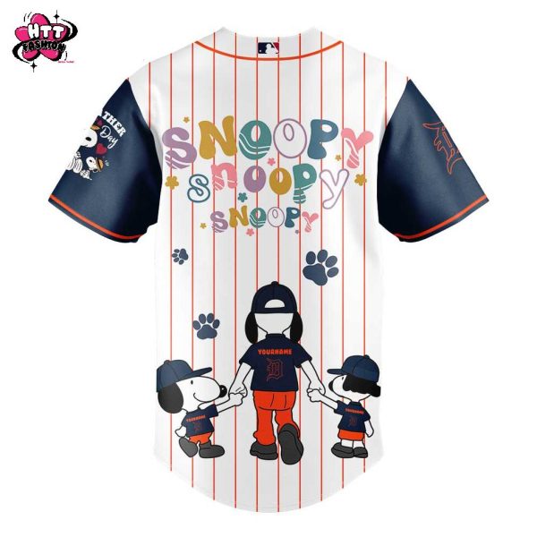 Toronto Blue Jays Snoopy Happy Father’s Day 2025 Baseball Jersey
