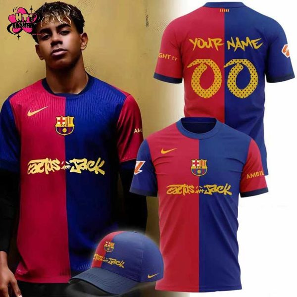 Travis Scott Brings Cactus Jack to El Cl?sico with FC Barcelona Limited Edition T-Shirt