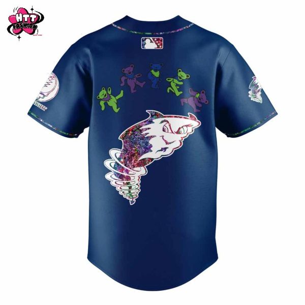 Tri-City Dust Devils Grateful Dead 60th Anniversary 2025 Baseball Jersey