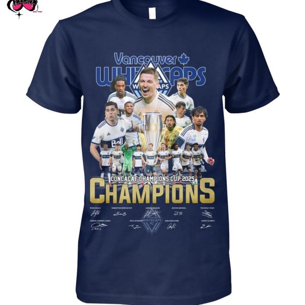 Vancouver Whitecaps Concacaf Champions Cup 2025 T-Shirt