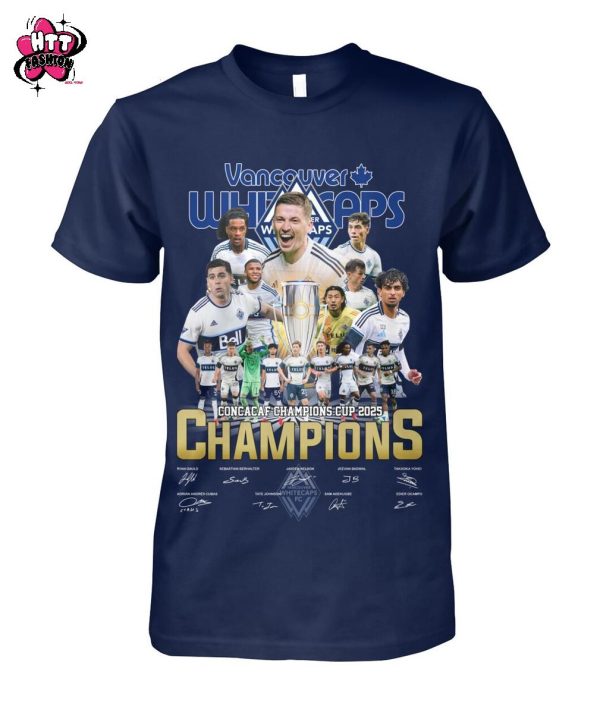 Vancouver Whitecaps Concacaf Champions Cup 2025 T-Shirt