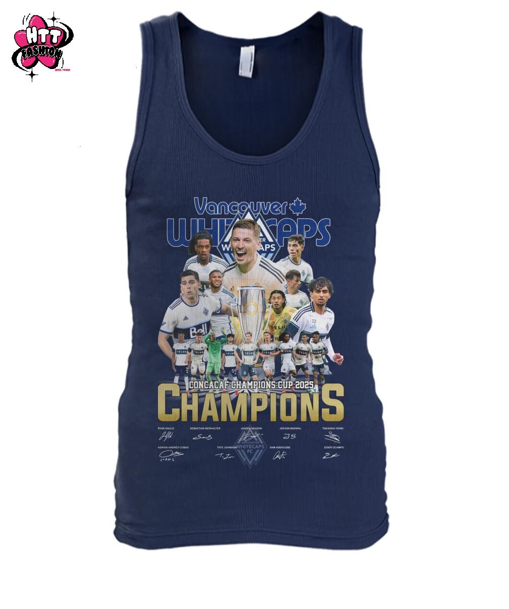 Vancouver Whitecaps Concacaf Champions Cup 2025 T-Shirt Vancouver Whitecaps Concacaf Champions Cup 2025 T-Shirt