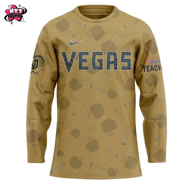 Vegas Golden Knights Teacher Appreciation Night 2025 Hockey Jersey