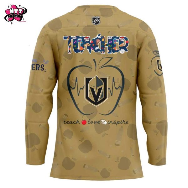 Vegas Golden Knights Teacher Appreciation Night 2025 Hockey Jersey