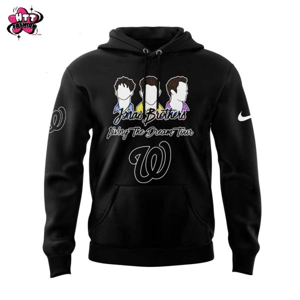 Washington Nationals Jonas Brothers 20 x Marshmello Living the Dream Tour Hoodie Longpants Cap
