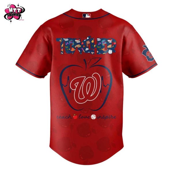 Washington Nationals TEACHER APPRECIATION NIGHT 2025 City Connect Hoodie
