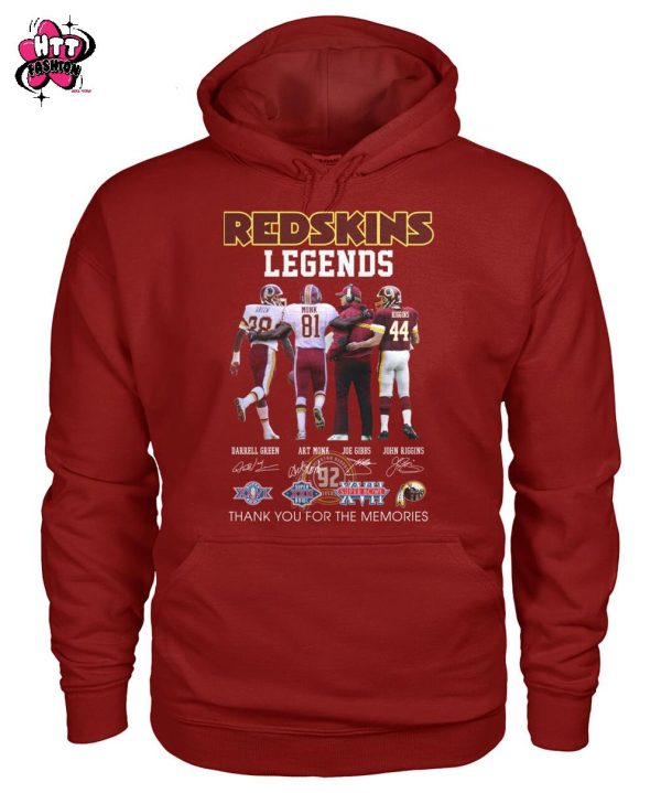Washington Redskins Thank You For The Memories T-Shirt