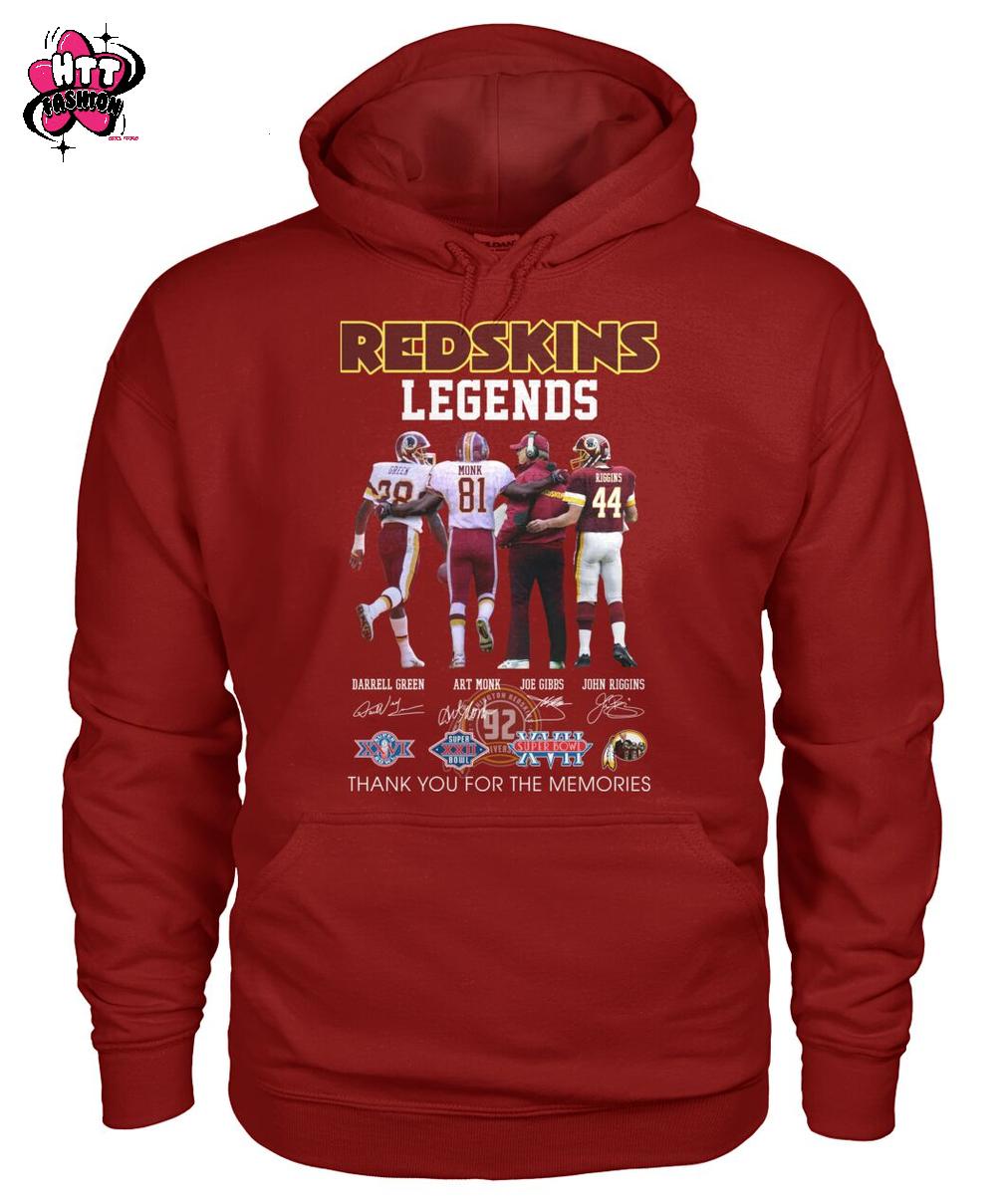 Washington Redskins Thank You For The Memories T-Shirt Washington Redskins Thank You For The Memories T-Shirt