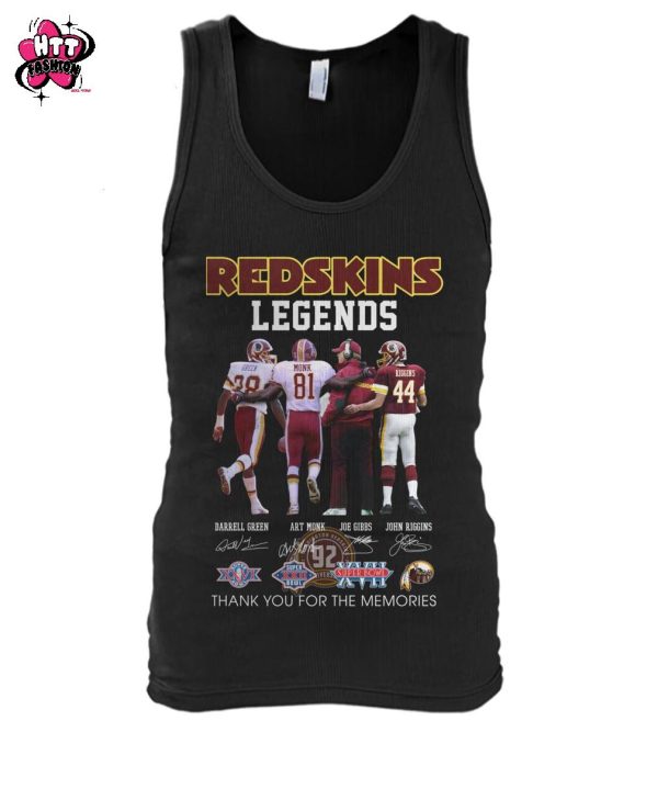 Washington Redskins Thank You For The Memories T-Shirt